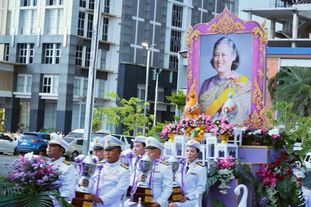 สุราษฎร์ธานี-พิธีฉลองถ้วยพระราชทานฯ การแสดง แสง สี เสียง ประกอบเรือพนมพระ